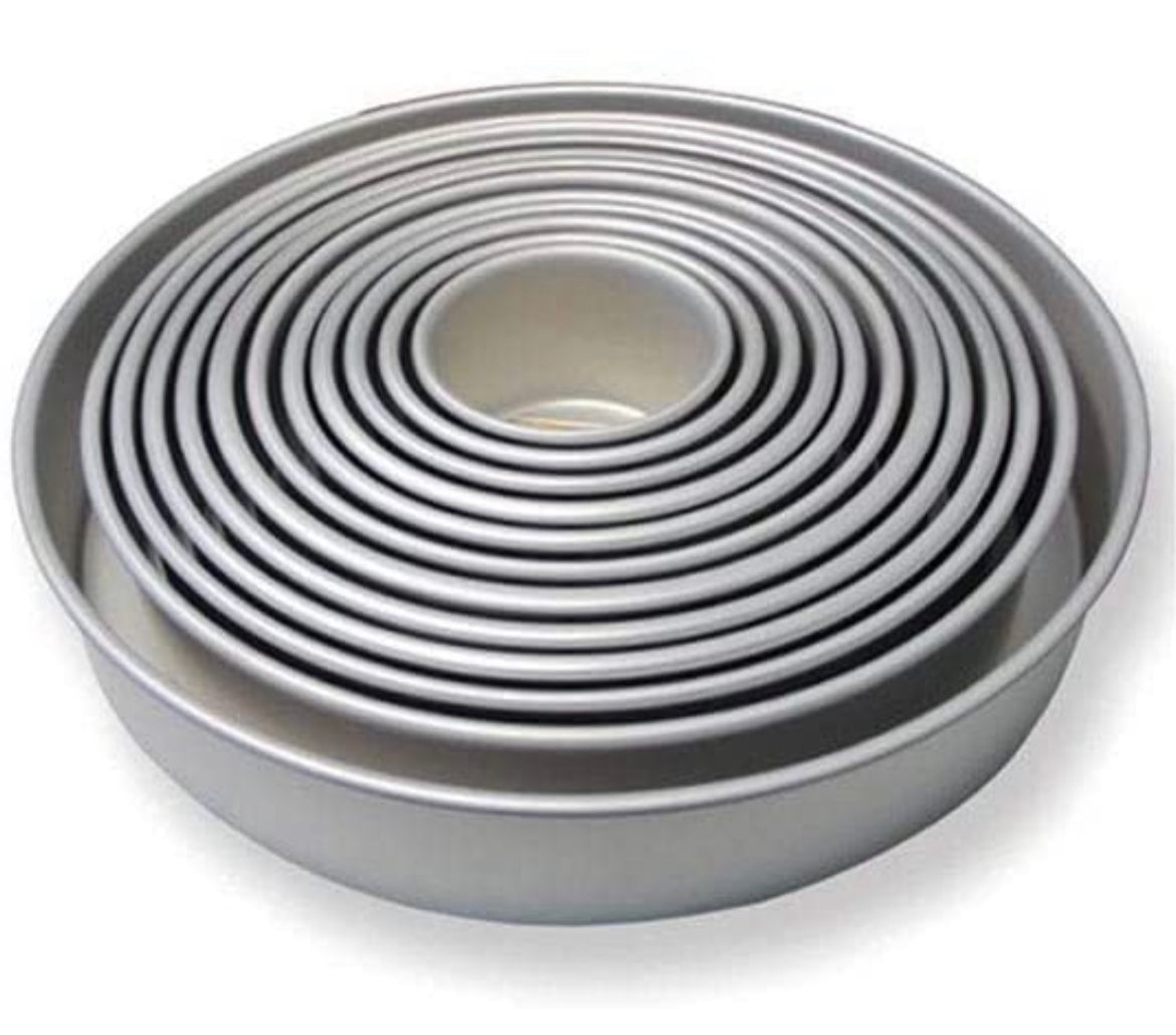 PME Round Cake Pan 6x2 Inch