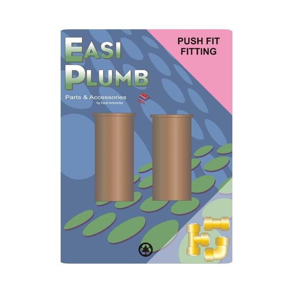 Easi Plumb Plastic Inserts 3/4in Pack of 2