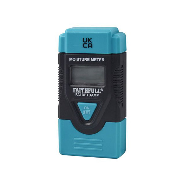 Faithfull Damp and Moisture Meter LCD Display
