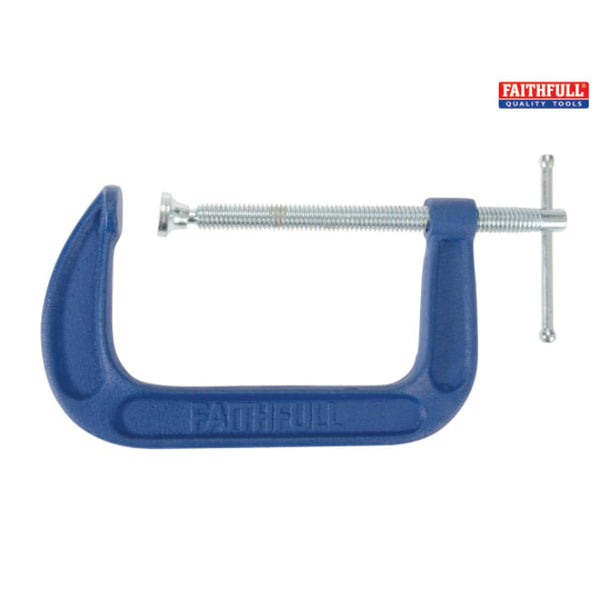Faithfull Medium-Duty G-Clamp 150mm (6inch)