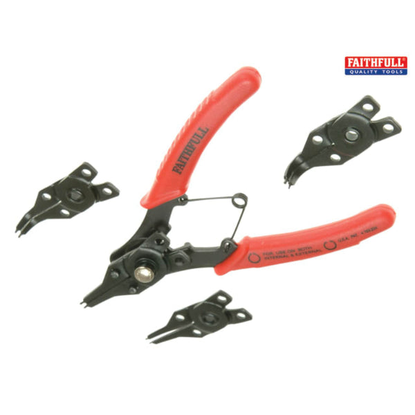 Circlip Pliers Set, 5 Piece
