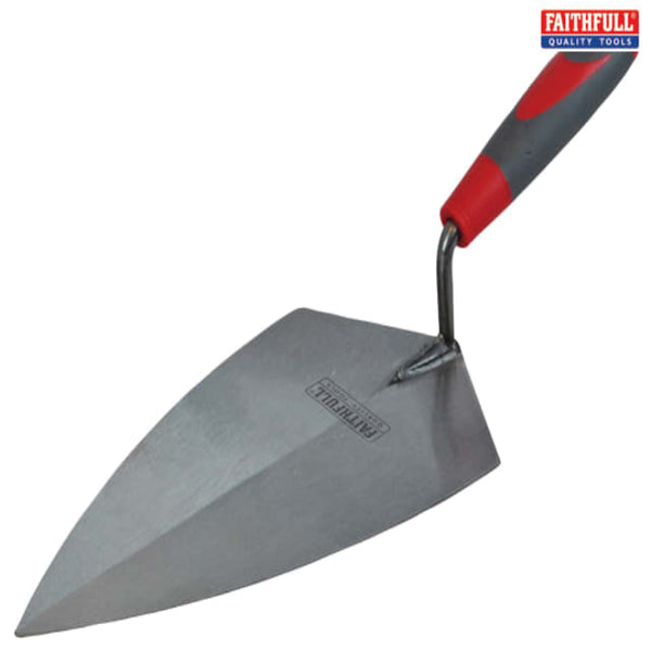 Faithfull 11inch (275mm) Soft Grip Brick Trowel
