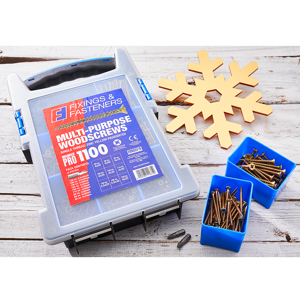 Forgefix 1100 Multi Purpose Screws Kit