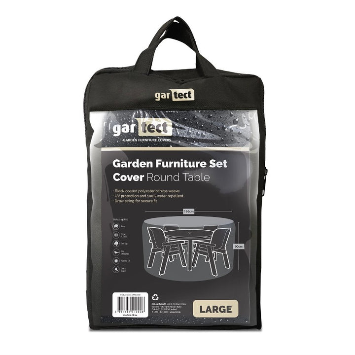 Gartect Classic Cover for Large Round Table Furniture Set
