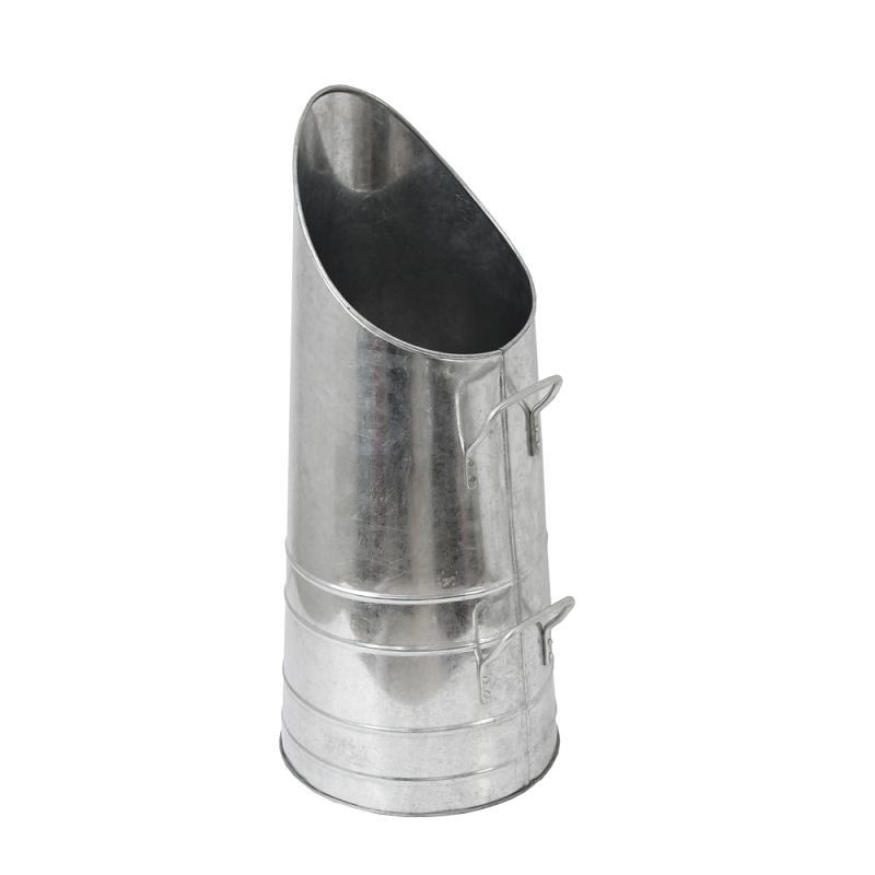 Galvanised Coal Scuttle - Fireside Coal Bucket