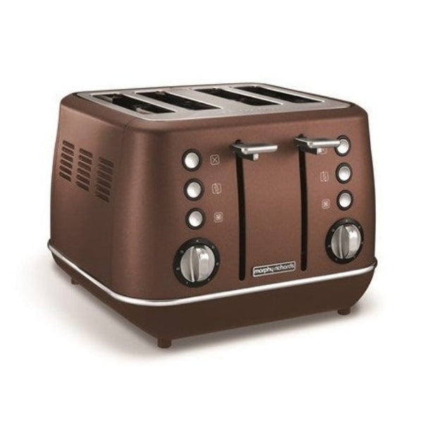 Morphy Richards Evoke Copper Steel 4 Slice Toaster