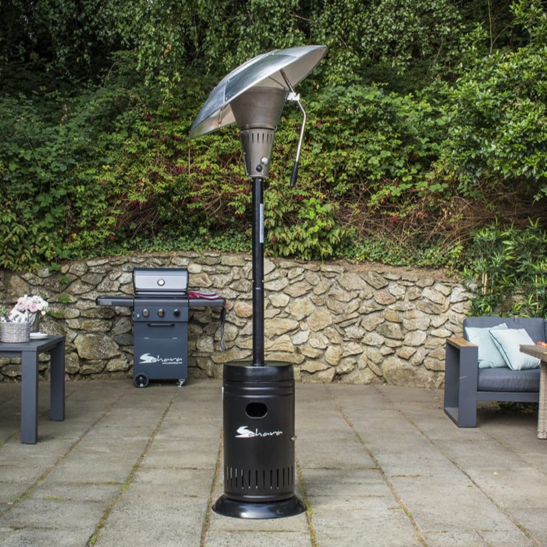 Sahara 13kW Heat Focus Patio Heater Charcoal