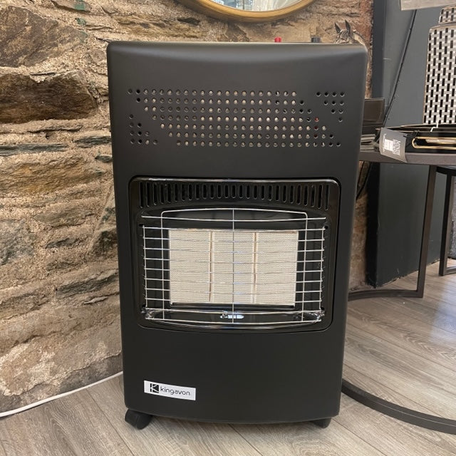 Kingavon gas heater with 3 heat settings. Best value gas heater.