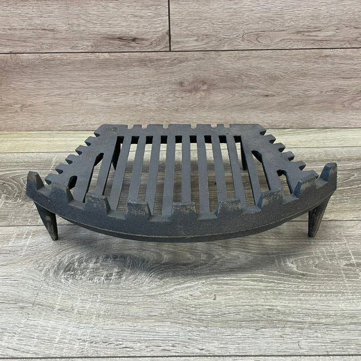 Heavy Duty Cast Iron 16 Inch Round Front Fire Grate with Legs