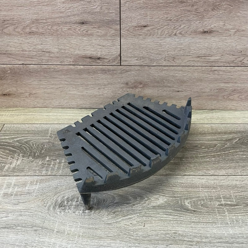 Heavy Duty Cast Iron 16 Inch Round Front Fire Grate with Legs