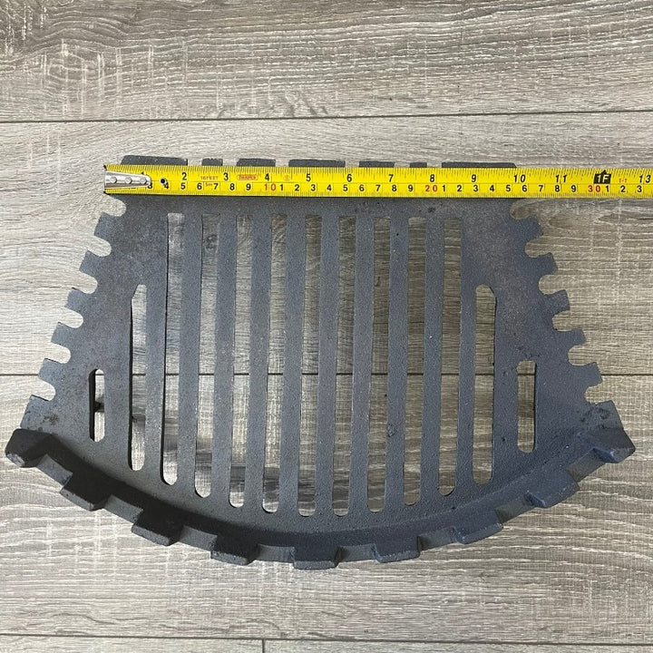 Heavy Duty Cast Iron 16 Inch Round Front Fire Grate with Legs
