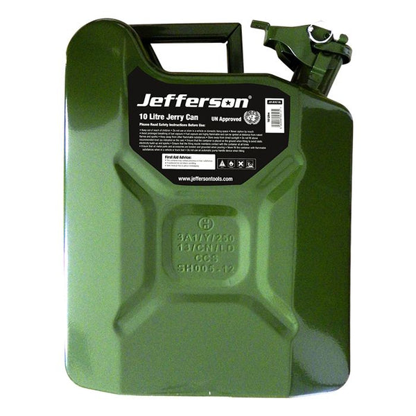 Jefferson 10 Litre Petrol Jerry Can