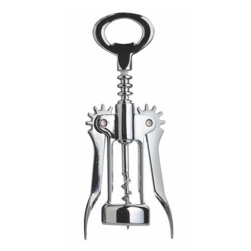 BarCraft Corkscrew Winged Chrome Plated