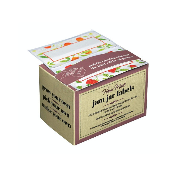 100 Assorted Jam Jar Labels