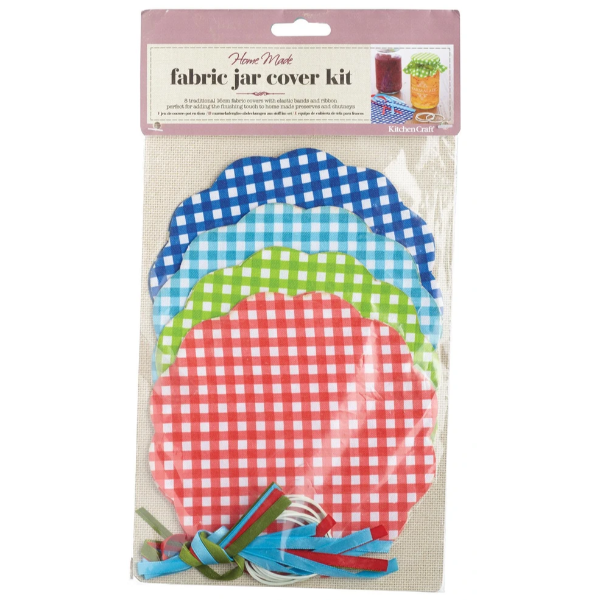 KitchenCraft Fabric Jar Cover Kit