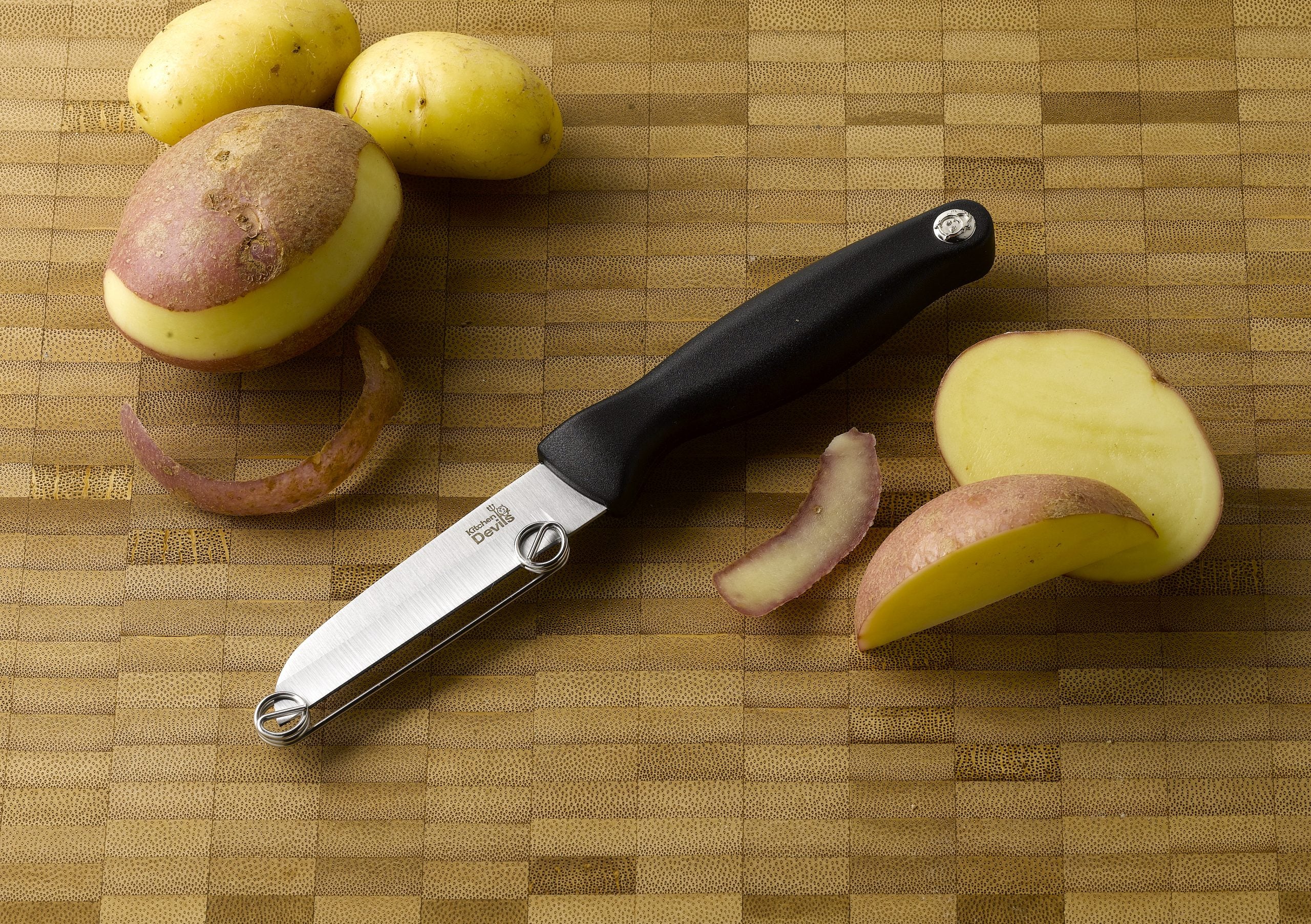 Kitchen Devil Lifestyle Peeler/Paring Knife