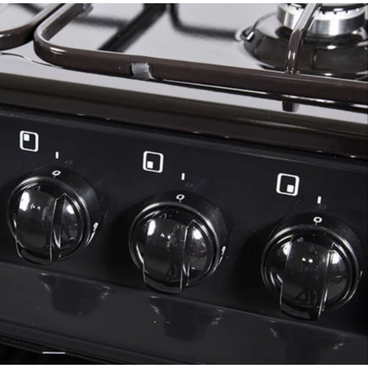 Nordmende 60cm Freestanding LPG Gas Cooker - Black