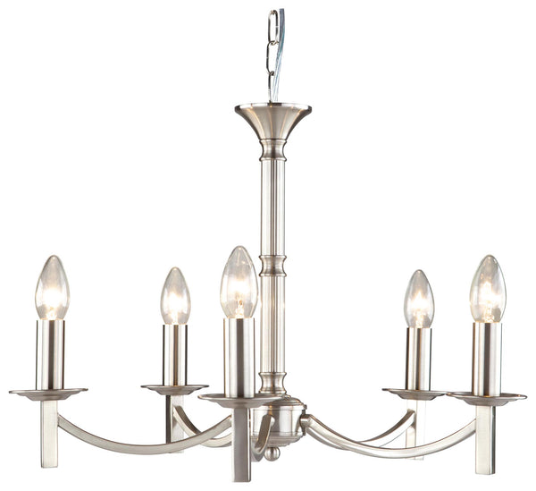 5 Light Nickel Lugano Light