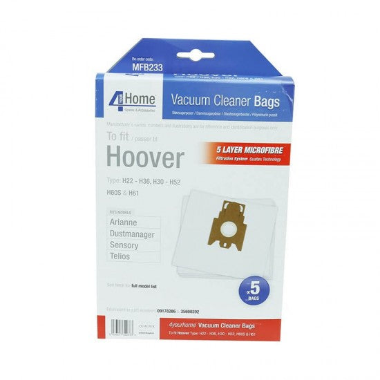 Hoover Replacement Vacuum Cleaner Bags