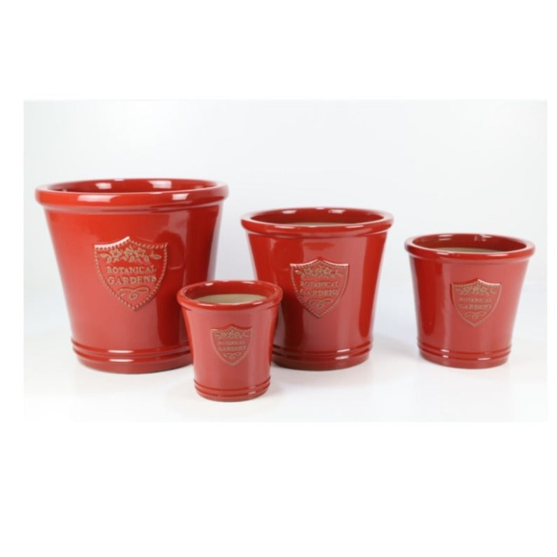 Lemonfield Pottery - Botanic Garden Planter, Red