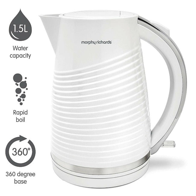 Morphy Richards Dune White 1.5 Litre Jug Kettle