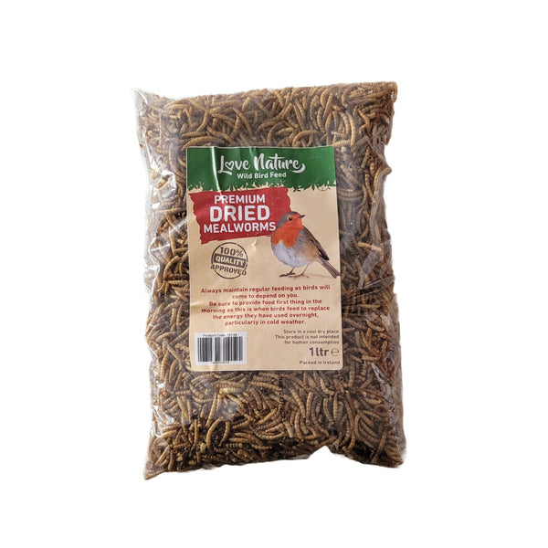Dried Mealworms 1L