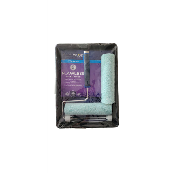 Fleetwood 9" Flawless Microfiber Roller & Tray Set
