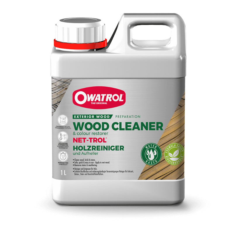 Owatrol NetTrol Wood Cleaner 1L Smyth's Homevalue