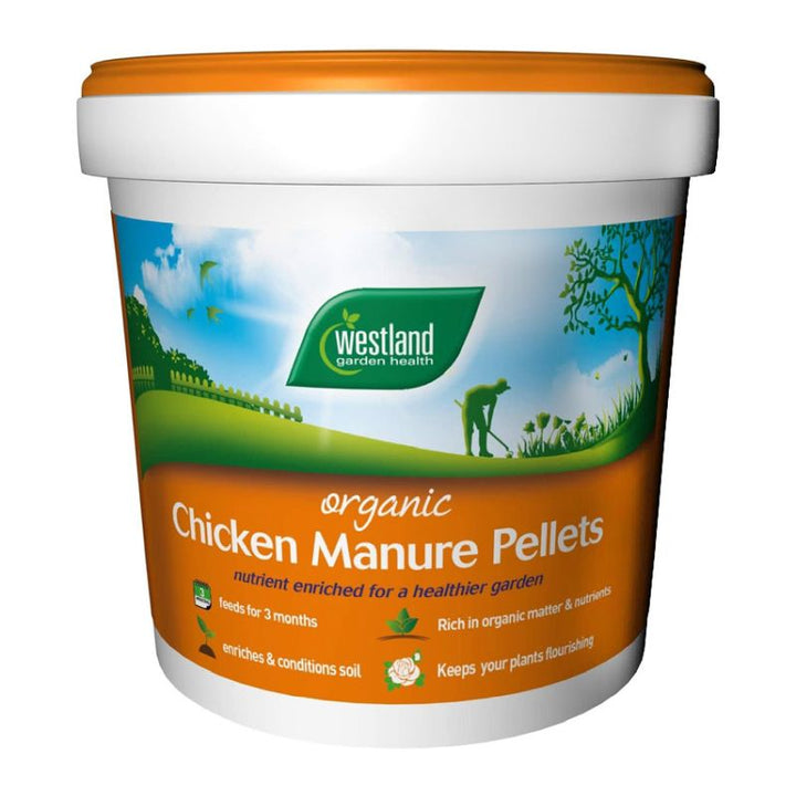Organic Chicken Manure Pellets Bucket 10Kg