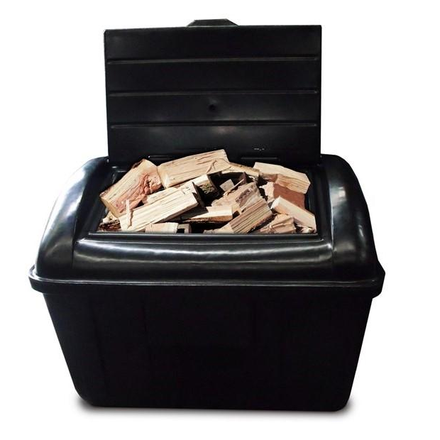 Outdoor Log Storage Bunker - Free Shipping