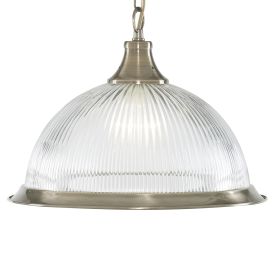 AMERICAN DINER ANTIQUE BRASS PENDANT LIGHTS