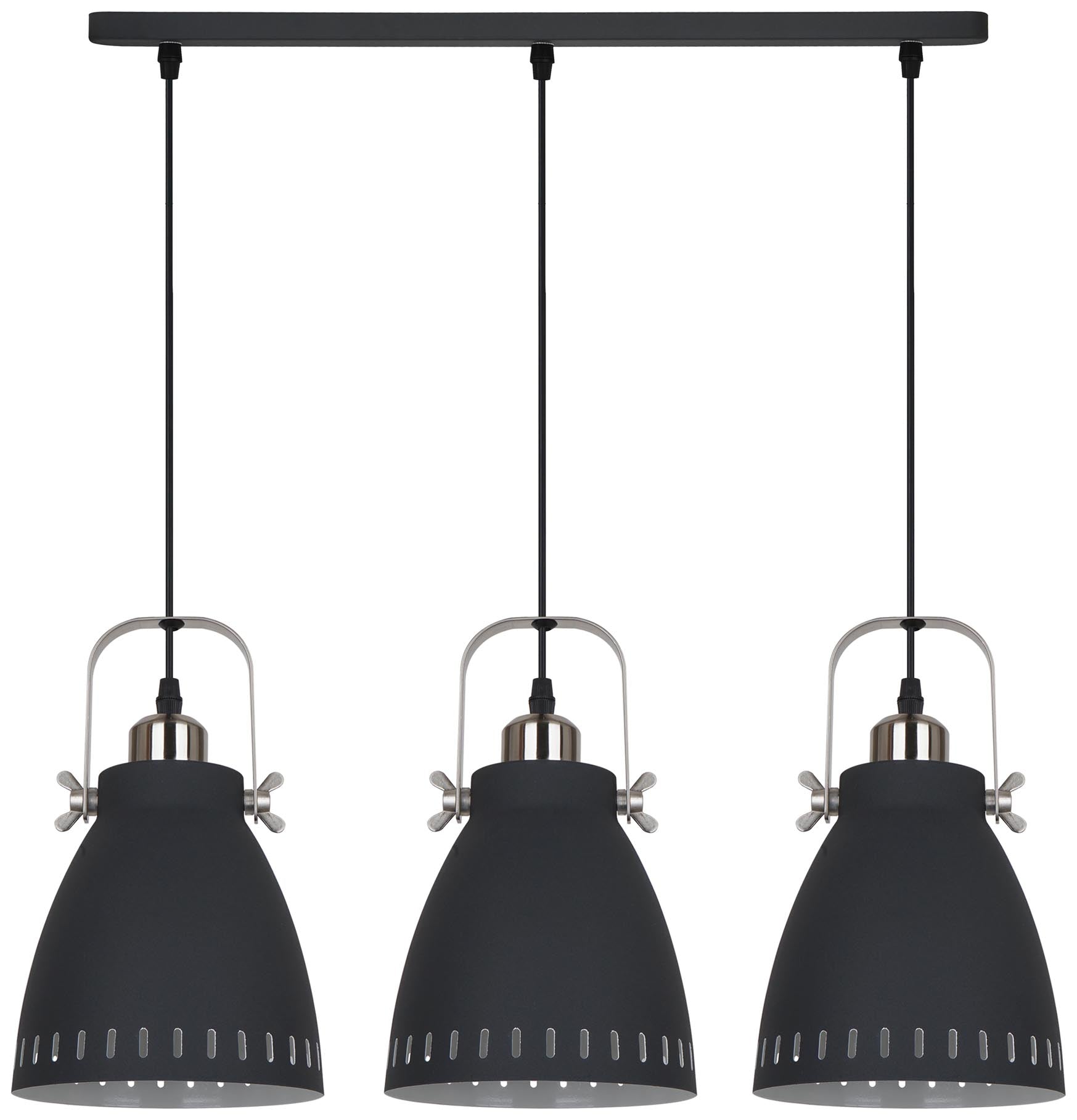 3L MATERA DARK GREY PENDANT