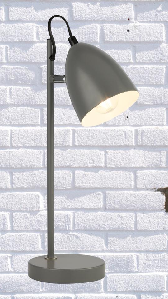 Tommy Task Table Lamp - Grey