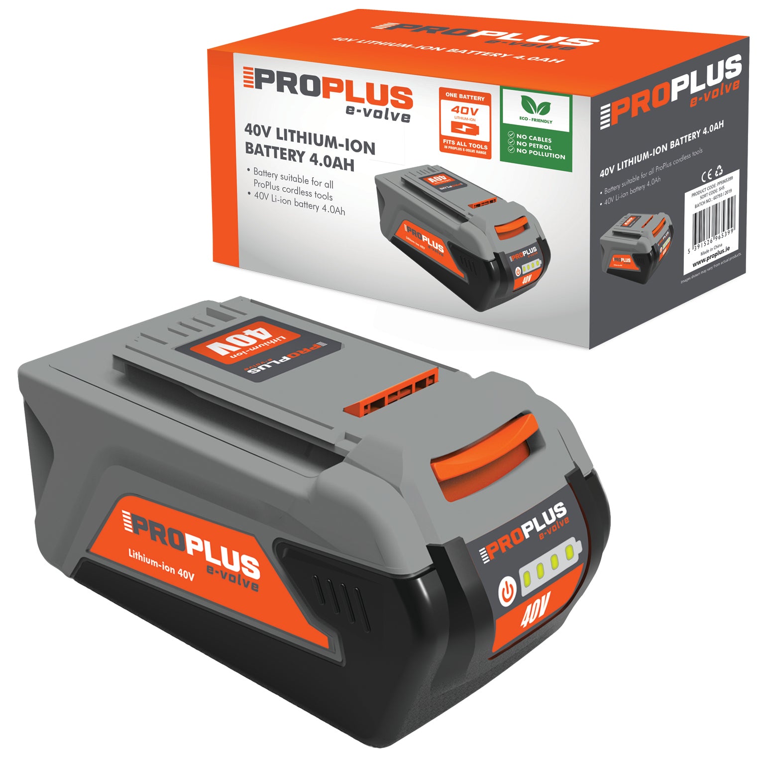 Proplus EVOLVE 40v - 4.0Ah Li-ion Battery