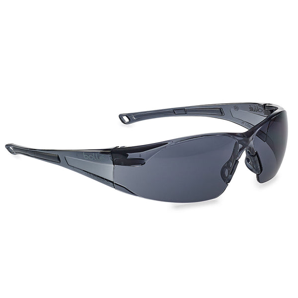 Bolle Rush Rimless Safety Glasses - Smoke