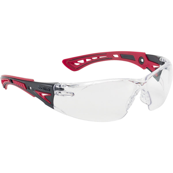 Bolle Rush+ Rimless Safety Glasses - Clear
