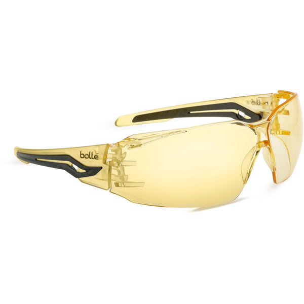 Bolle Silex Rimless Safety Glasses - Yellow