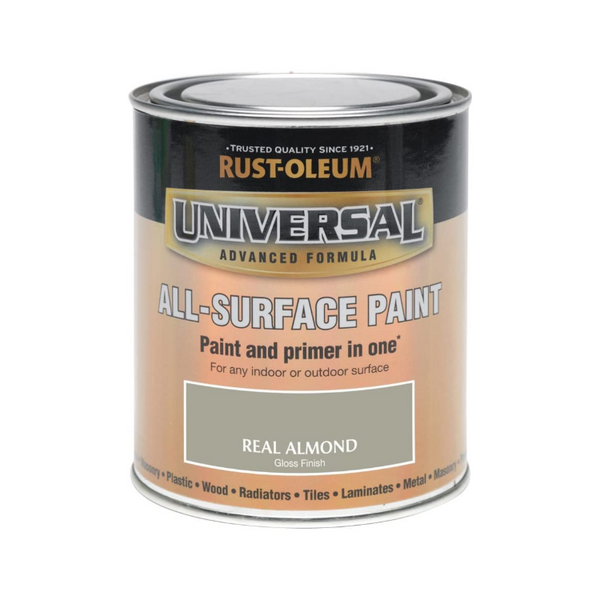Rust-Oleum Universal All Surface Gloss Paint & Primer - Real Almond