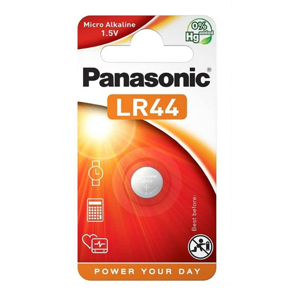 Panasonic LR44 1.5V Micro Alkaline Battery