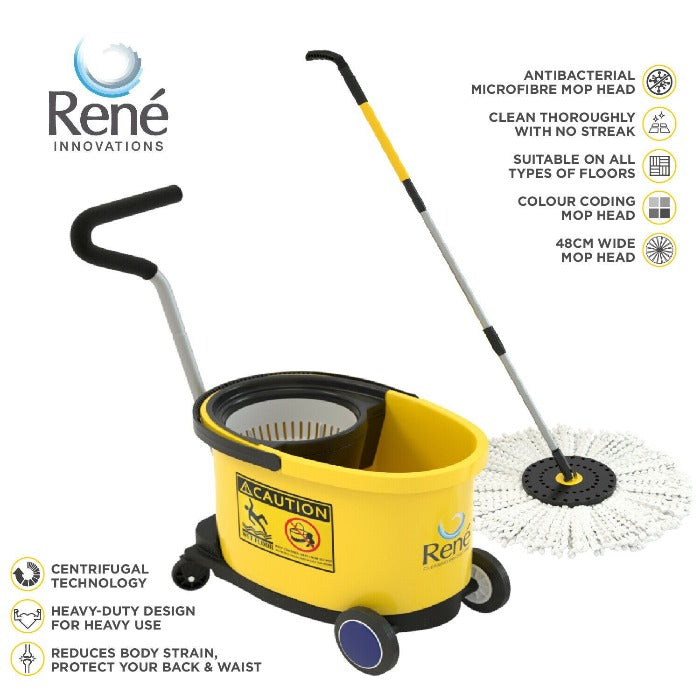 Papa Spin Mop - Commercial Mop for Floors