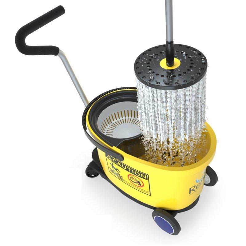 Papa Spin Mop - Commercial Mop for Floors