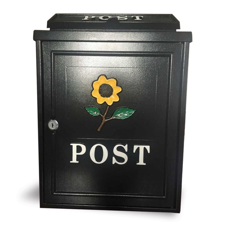 Postplus Sunflower Diecast Post Box