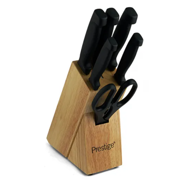 Prestige 7 Piece Knife & Scissor Block Set