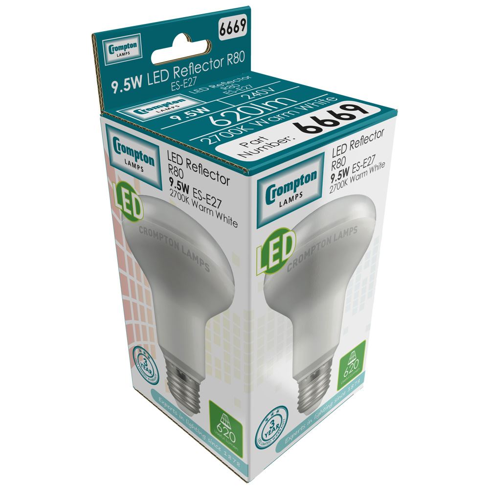LED Reflector R80 Thermal Plastic