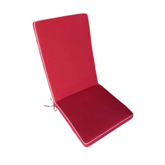 Multiposition Furniture Cushion 5cm Double Piped - Red
