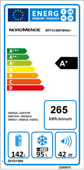 Nordmende High Fridge Freezer