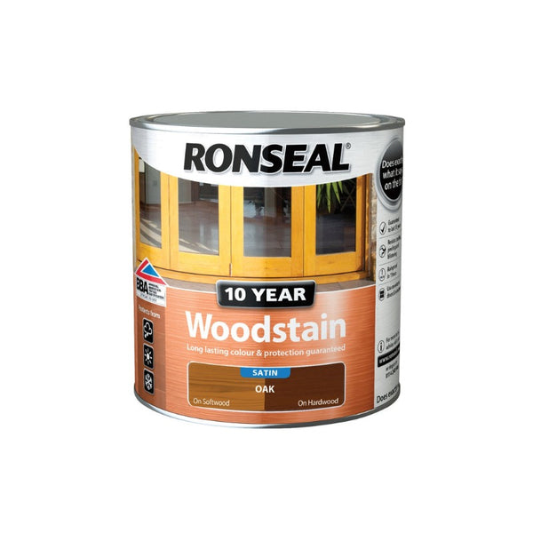 Ronseal 10 Year Woodstain - Oak