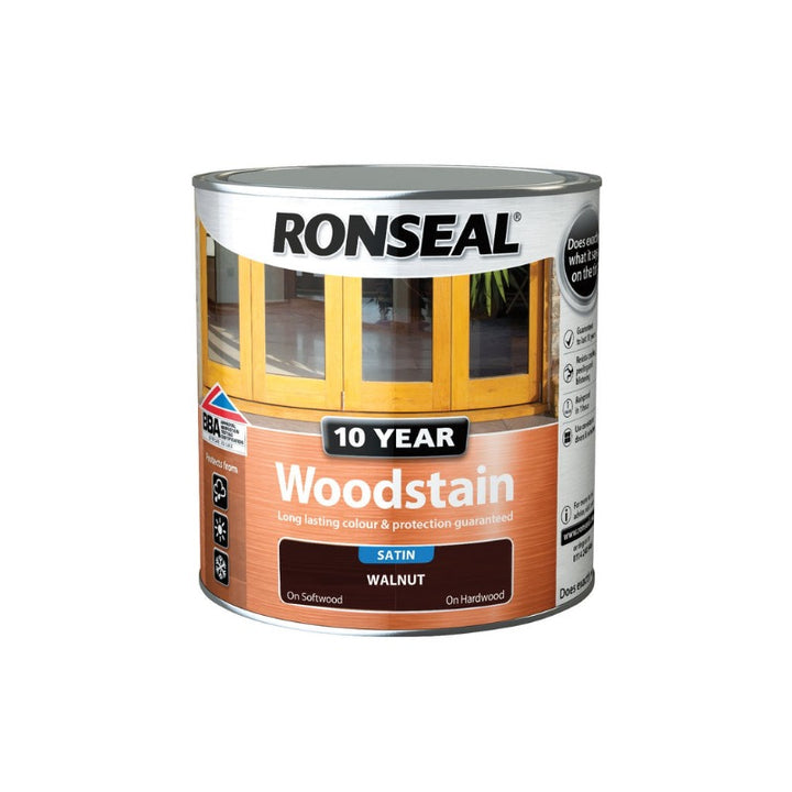 Ronseal 10 Year Woodstain - Walnut