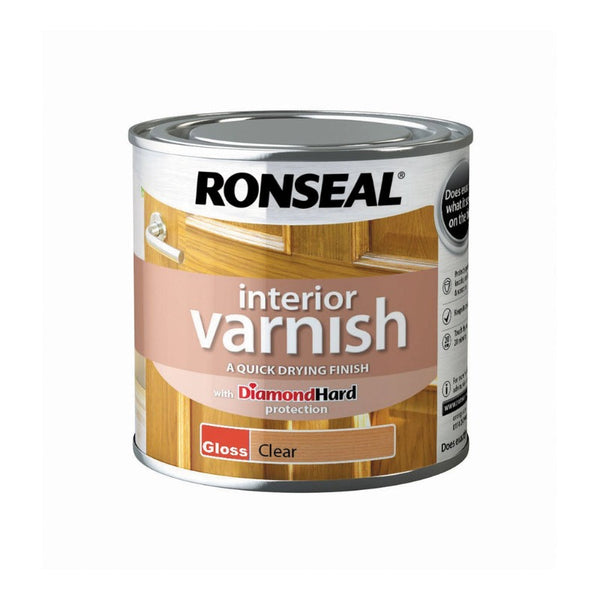 Ronseal Interior Varnish Clear Gloss 250ml