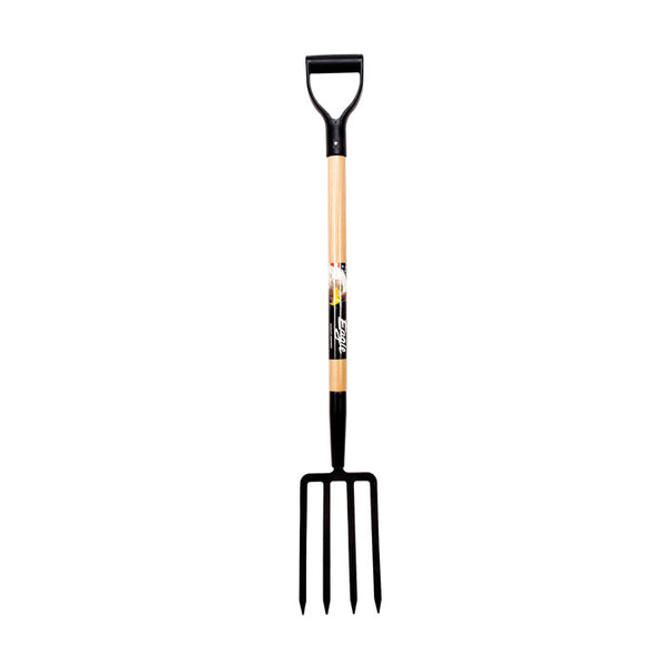 True Temper Eagle Digging Fork with D-Grip Wood Handle